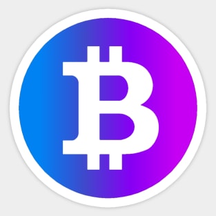 Astral Bitcoin - White Sticker